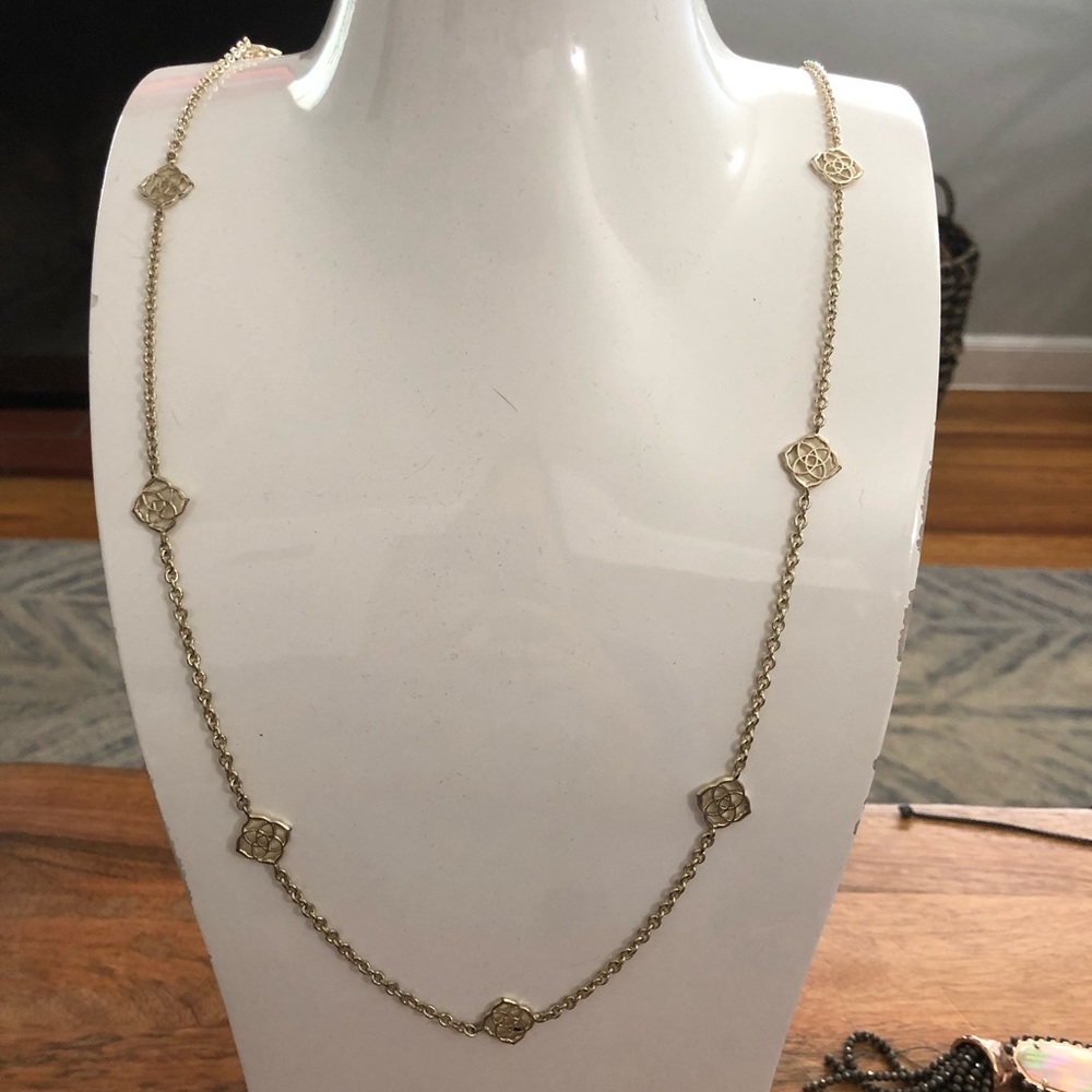Kendra Scott Gold Devalyn Necklace